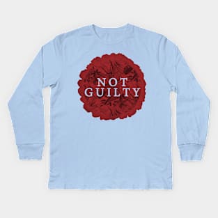 Not Guilty Kids Long Sleeve T-Shirt